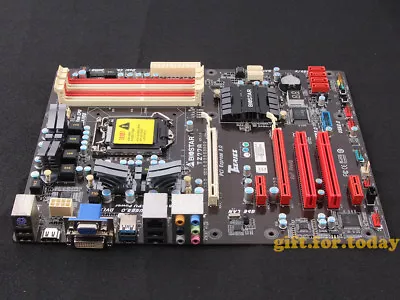 Original Biostar TZ77A Intel Z77 Motherboard LGA 1155 DDR3 • $142.79