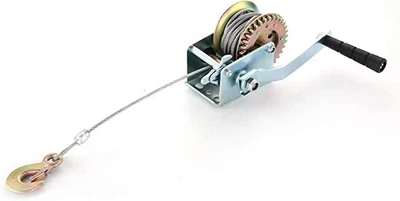 £14.99 • Buy KingSaid Hand Winch 600lbs Trailer Winch Manual Hand Crank Strap Gear Winch Heav