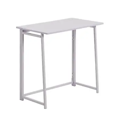 $69 • Buy Deluxe Wooden Folding Desk Compact Home Office Computer Laptop Study Table Lilac