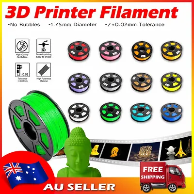 3D Printer Filament PLA PLA+ Filament Spool 1.75 Mm 1 Kg Spool Eco-friendly • $17.99