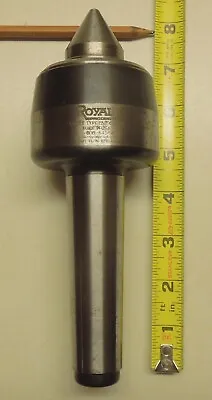 ROYAL USA Live Center  Morse Taper 4MT Metal Lathe (LIGHTLY USED?) P.N. 10104-A • $219.99