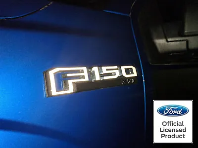 2018 New Reflective Ford F-150 Emblem Overlay Vinyl Decals Side & Tailgate F150 • $19.99
