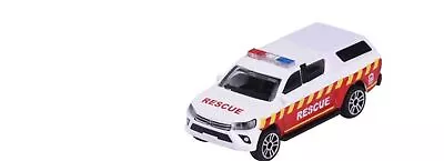 $5.49 • Buy Majorette Toyota Hilux Australian Edition Triple Zero 000 Fire & Rescue (RFS) Tr