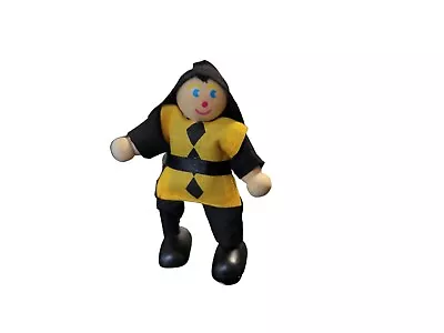 Melissa And Doug Poseable Castle People Yellow & Black Prince Figure Toy • $4.49