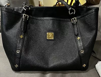 MCM Large Tote Black • $60