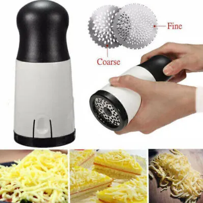 New Cheese Mill Cheese Grater Parmesan Grinder Grate Parmesan Hard Cheese • £8.49