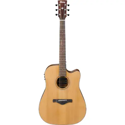 Ibanez AW65ECE Acoustic Guitar - Natural Low Gloss • $390.14