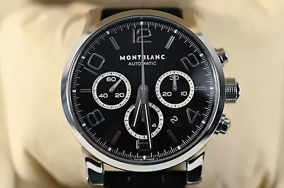 Montblanc Meisterstuck Timewalker Automatic Chronograph 7069 Men's Wrist Watch • $665