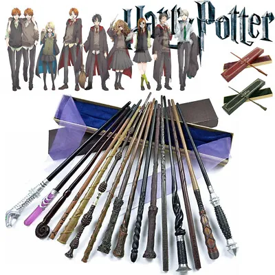 £10.99 • Buy Boxed Harry Potter Dumbledore Voldemort Hermione Magic Wand Collection Cosplay