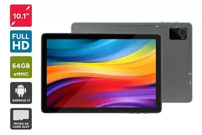 Kogan Explore Tab 10.1  Full HD Android Tablet (64GB Wi-Fi) Android Tablets • $162.11