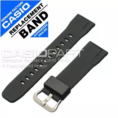 Genuine Casio Watch Band Pro-Trek Triple PRG-600-1 PRG-600Y-1 Black Rubber Strap • $150.06