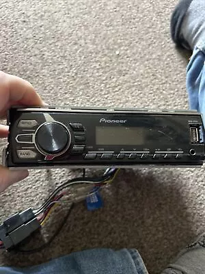 Pioneer Digital Car Radio Stereo MVH-170UI Come Out Of 2006 Mini Works • £20