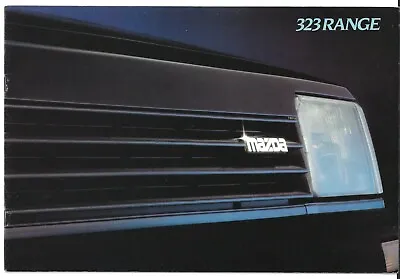 Mazda 323 Hatchback & Saloon 1983-84 UK Market Sales Brochure 1.1 1.3 1.5 GT • $15.16