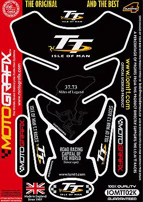 £22.50 • Buy Isle Of Man TT Races Official Licensed Motografix Tank Pad Tankpad Protector 