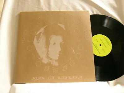 JOAN LA BARBARA Voice Is The Original Instrument Live 1976 Arc Light LP • $34.97