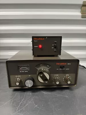 Heathkit HW-9 QRP HF CW Transceiver W/ Matching PSA-9 Power Supply Ham Radio  • $329.99