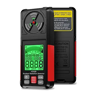 Nuclear Radiation DetectorElectromagnetic Radiation Gamma X-ray Detection Meter • $59.99