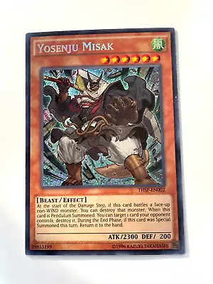 Yosenju Misak - THSF-EN002 - Secret Rare  - Unl Ed. - NM - Yugioh! • $1.40