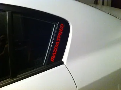 MAZDA SPEED 3 5 6 CX7 CX9 RX7 RX8 Mazdaspeed Racing Decal Sticker Emblem Logo R • $11.95