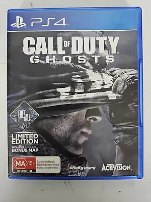 ✅ Call Of Duty Ghosts (PlayStation 4 PS4) FREE POST ✅ • $39.95