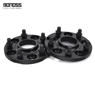 2Pc 15mm Black Alloy 6061-T6 Wheel Spacers For Lexus RC-F IS300 IS350 SC430 GS F • $130.96