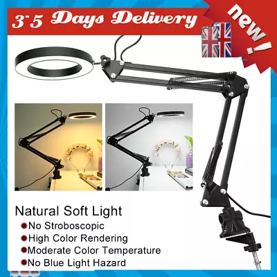 £11.52 • Buy Portable Tattoo Swing Arm Table Lamp Makeup LED Light Beauty Manicure Salon USB