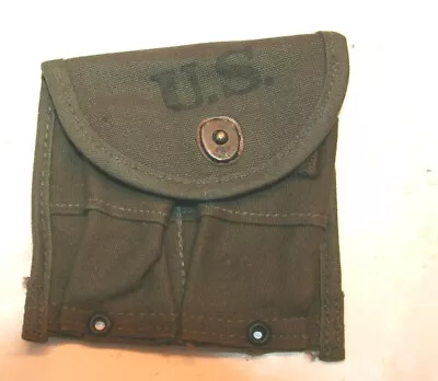 WWII M1 Carbine Belt  Pouch  Avery. 1945   NOS Orig. USGI • $22