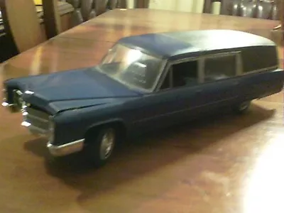 1966 Cadillac Hearse Model Vintage Johan Needs Repair W/ Junkyard Cars/parts • $51