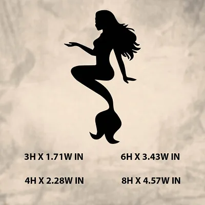 Mermaid|Sea|FantasyVinyl Sticker Decal For WindowLaptop & Any Hard Surface|Car • $3.99