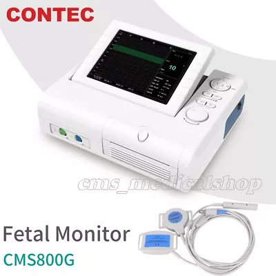 Fetal Monitor Prenatal Fetal Heart Monitor Fetal FHR TOCO Fetal Movement CMS800G • $459