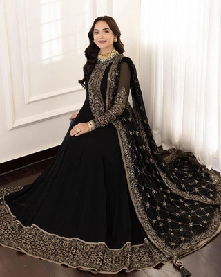 £60 • Buy Asim Jofa NOORIE MAAHRU MEERUB Collection 2023 ✅ D#35 💯original Unstitched Suit