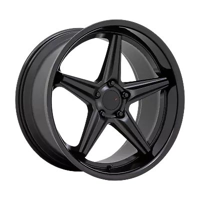 19x8.5 TSW Launch Matte Black W/ Gloss Black Lip Wheel 5x4.5 (40mm) • $351