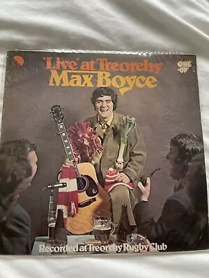 Vintage Vinyl Record Max Boyce Live At Treochy Rugby Club • £5