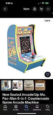 Ms Pacman 1up Arcade • $249.95