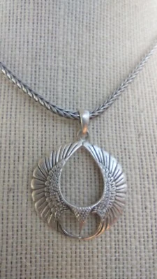 $115 • Buy Trollbeads Original Foxtail  13242 Necklace Silver  With Pheonix Pendant