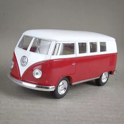 1962 Volkswagen VW Kombi Combi Van Hippy Bus Camper Die-Cast 1:32 Scale Red • $30