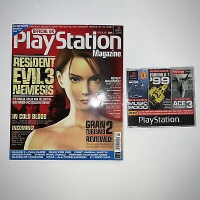 Official Playstation Magazine Issue 55 February 2000 Complete With Demo Disc • £19.99