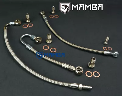 Turbo Oil Water Line For Nissan YD25 D22 NP300 Cabstar Navara IHI RHF4H VN4 AU • $112.90