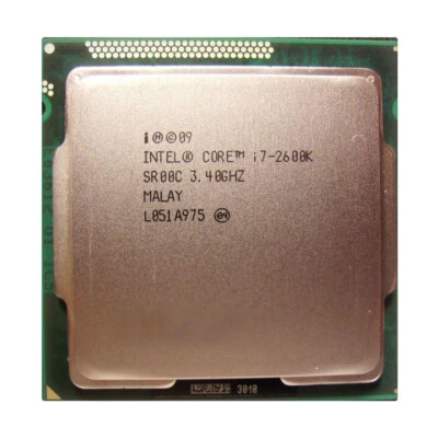 Intel Core I7-2600K 3.4GHz SR00C Quad-Core LGA 1155/Socket H2 CPU Processor • £41.99