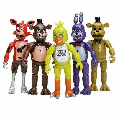 $23.99 • Buy Five Nights At Freddy's Funko Game FNAF Action Figures Toy Bonnie Foxy Toys 5pcs