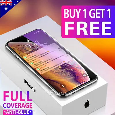 IPhone 11 Pro XS Max XR X Full Cover Tempered Glass Screen Protector For Apple • $6.95