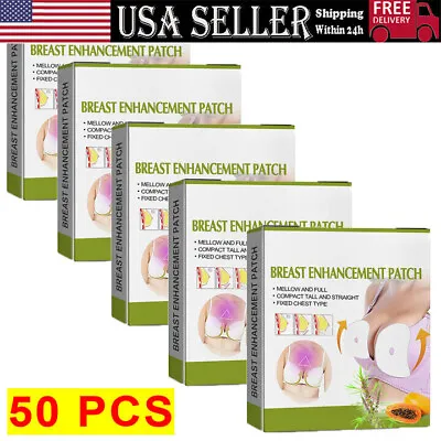 50pcs Breast Enhancement Patch Plant Ingredients Bust Enlargement Lifting Patch • $8.39