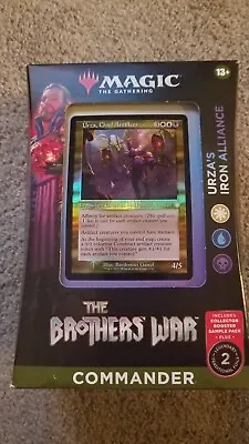 Brother's War Commander Deck Urza's Iron Alliance SEALED Magic The Gathering • $49