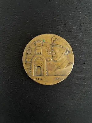 LIBERATION Of JERUSALEM 1967 ISRAEL MOSHE DAYAN BRONZE MEDAL • $25