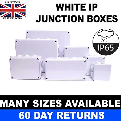 £5.69 • Buy Waterproof Junction Box Outdoor Electric Terminal Adaptable Enclosure Cable Case