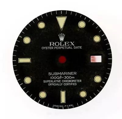 Vintage Men Rolex Submariner Date 40mm Black Tropical Dial 16800 16610 S/S #F7 • $650
