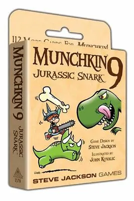 Munchkin 9 – Jurassic Snark Card Game Expansion • $19.74