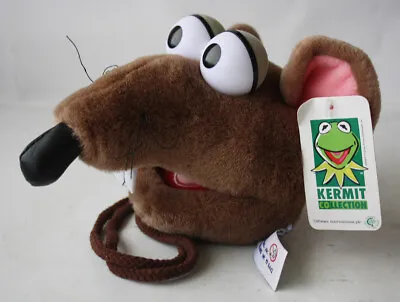 Rare Vintage 90's Kermit Collection Rizzo Neck Purse Plush Bag Muppets New Nos ! • $109.99