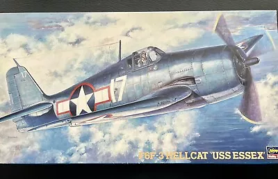 1:48 Hasegawa F6F-3 Hellcat USS Essex • $25