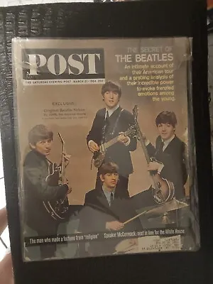 Saturday Evening Post – March 21 1964 The Secret Of The Beatles • $18